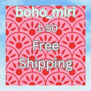First Buyer *Free Shipping* 1-50 Unlisted